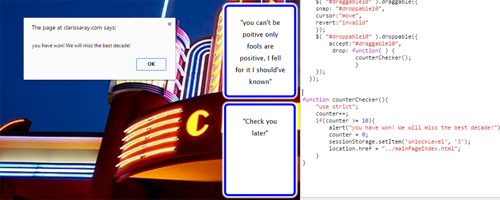 Onclick and counter function