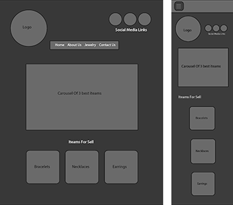 Blue Rock Dove wireframes